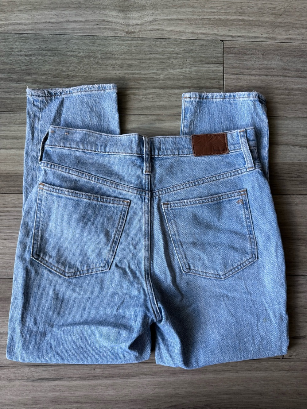 Madewell The Perfect Vintage Jean Raebrook Wash Blue Denim Size 27P - Picture 6 of 10